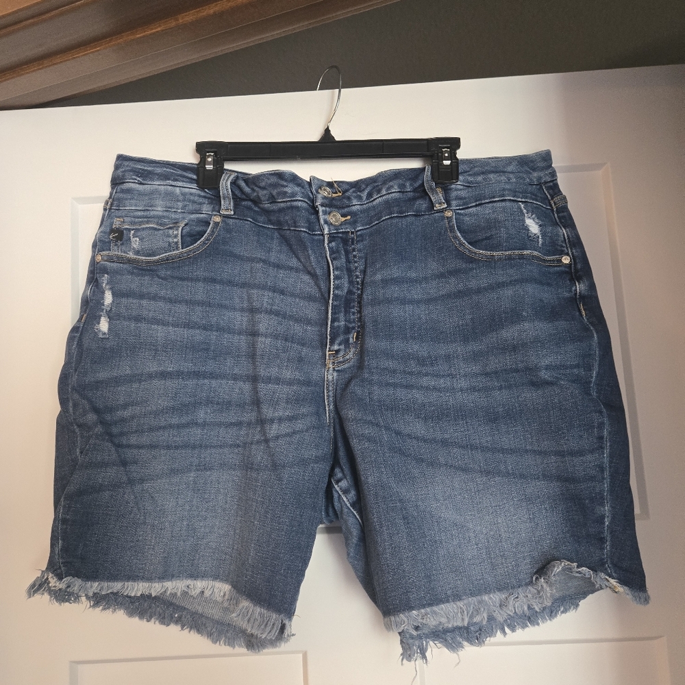 Women’s Distressed Denim Shorts